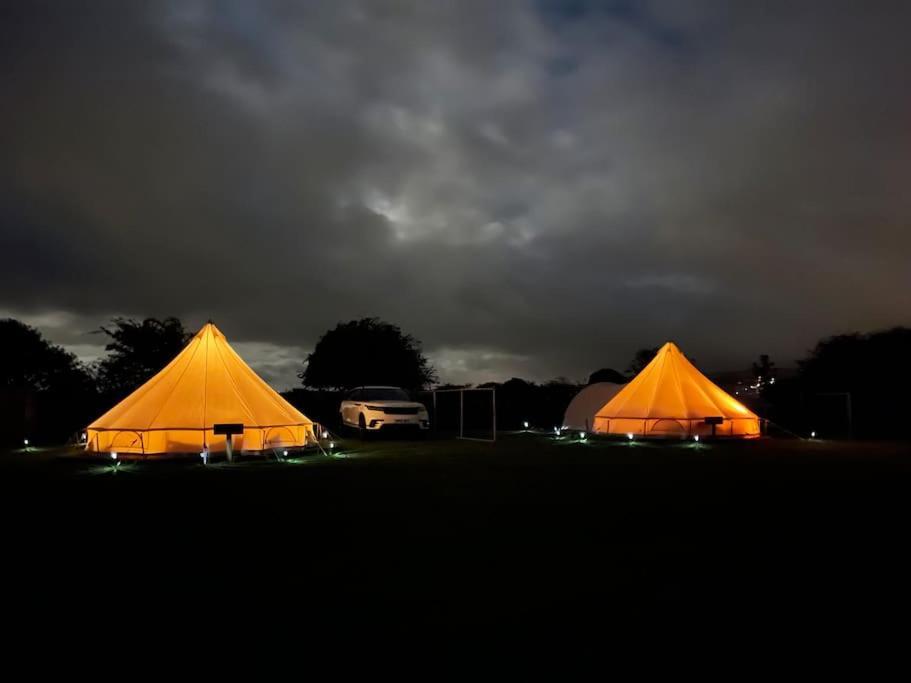 Cox Hill Glamping Badger Hotel Truro Luaran gambar