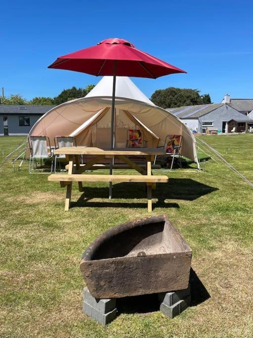 Cox Hill Glamping Badger Hotel Truro Luaran gambar
