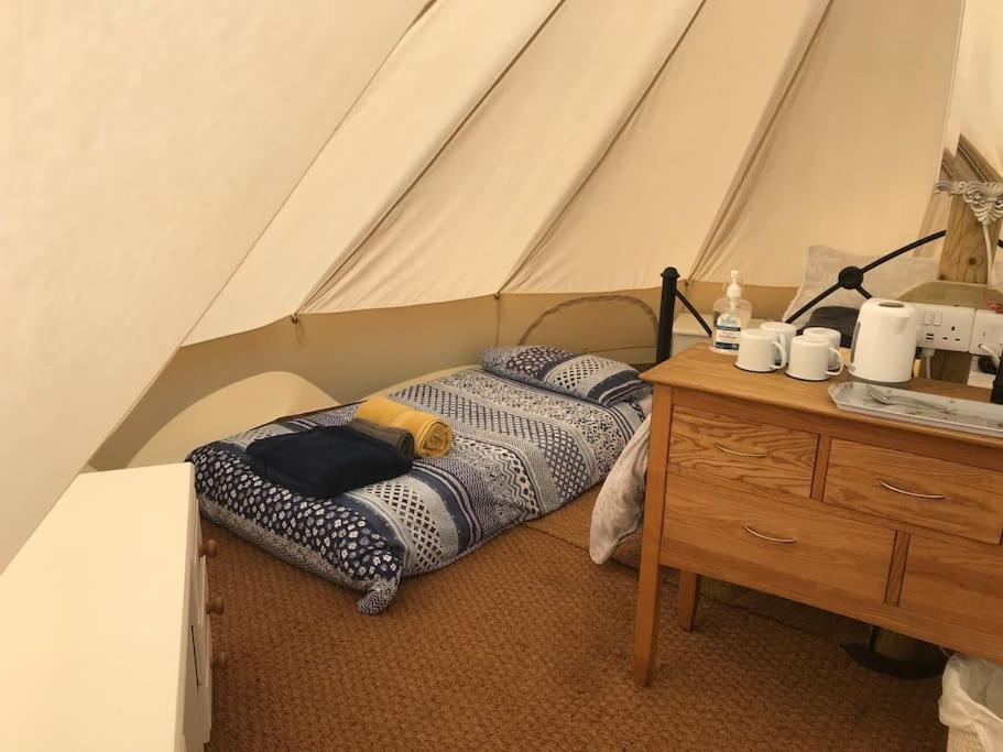Cox Hill Glamping Badger Hotel Truro Luaran gambar